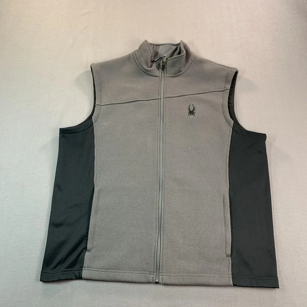 Spyder Constant Mid Weight Core Sweater Men‎ XXL Vest Full Zip Ski Lined Fleece